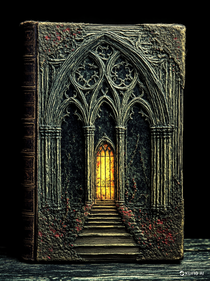 Gothic book silhouette